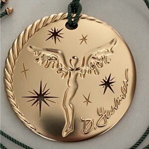 David Yurman 2025 Angel Christmas Ornament